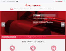 Tablet Screenshot of prochimir.com